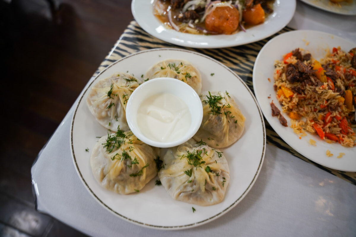 Uzbek Dumplings - Manti