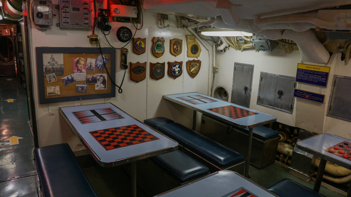 On Board the USS Requin