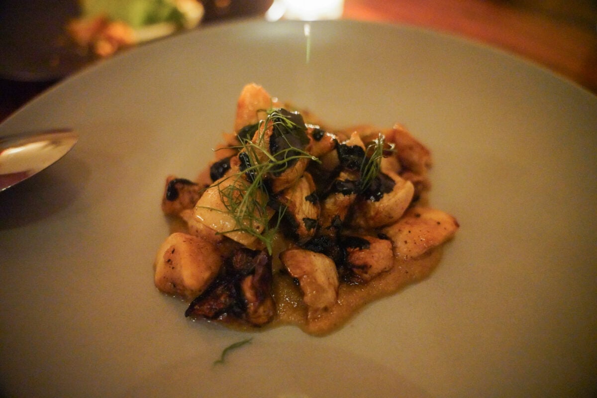 Roasted Turnips at Senza