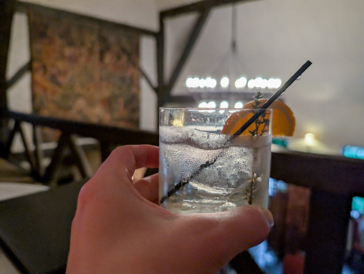 Cocktails at Hyeholde Cocktails at Hyeholde