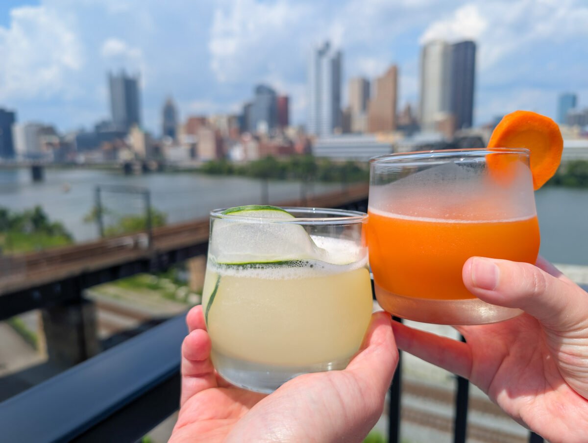 Cocktails at a Distillery Complex Cocktails at The Distillery Complex