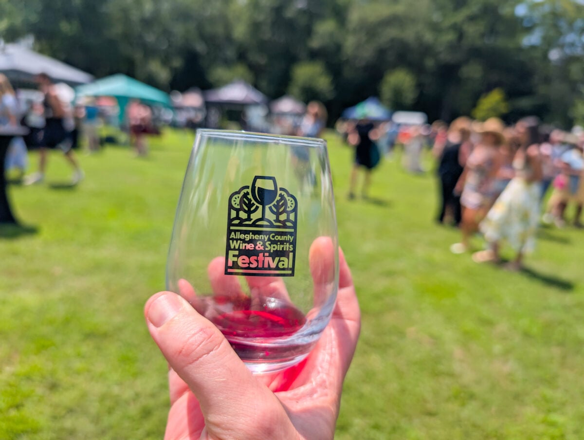 Wine Tasting at Allegheny County Wine & Spirits Festival Wine Tasting at Allegheny County Wine & Spirits Festival