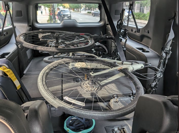 Bikes in a Suburban Bikes in a Suburban