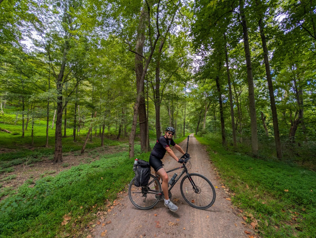 Biking on the C&O Biking on the C&O