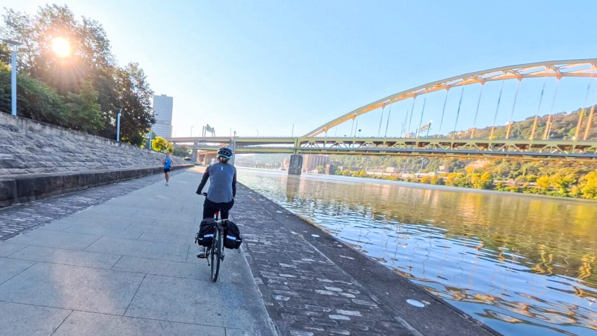 Leaving Pittsburgh to Ride to DC Leaving Pittsburgh to Ride to DC