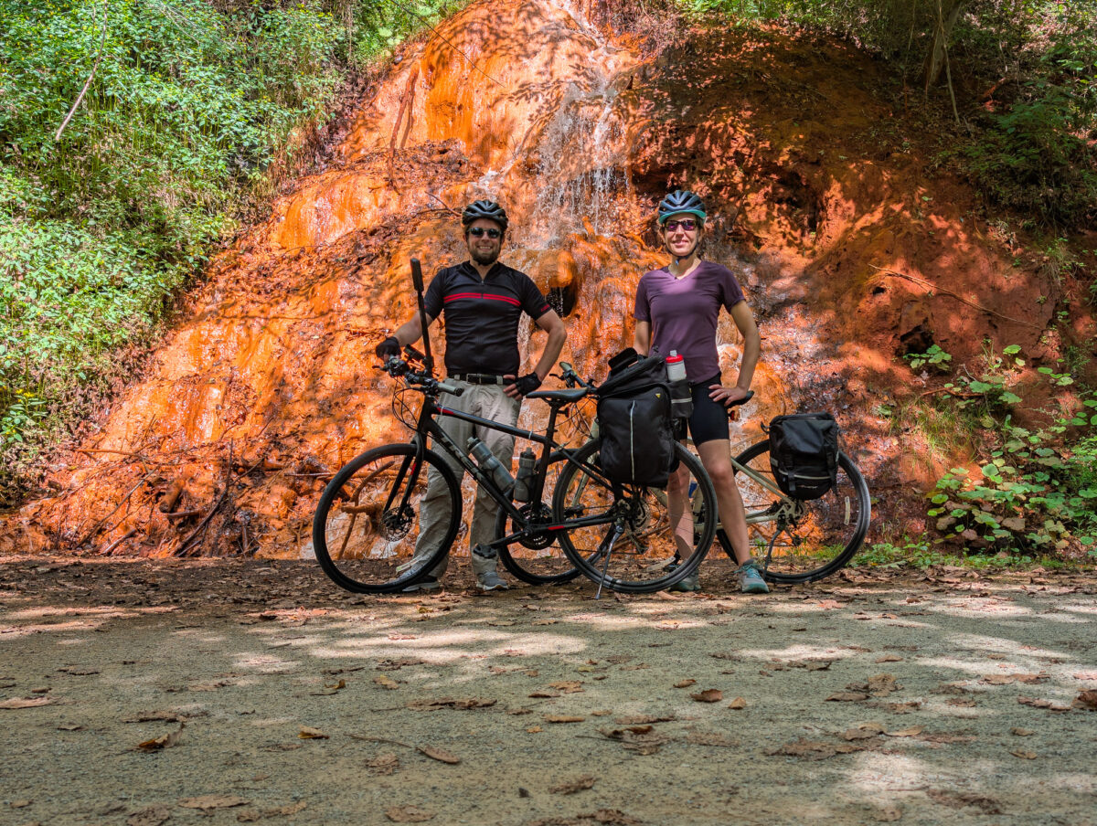 Red Waterfall Near Pittsburgh Red Waterfall Near Pittsburgh
