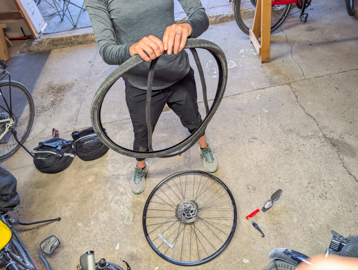 Changing a Flat Tire Changing a Flat Tire