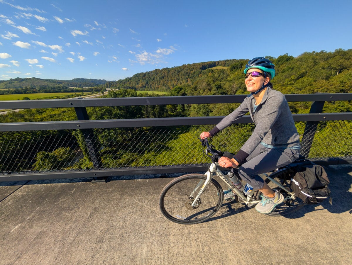 Biking on the GAP Biking on the GAP