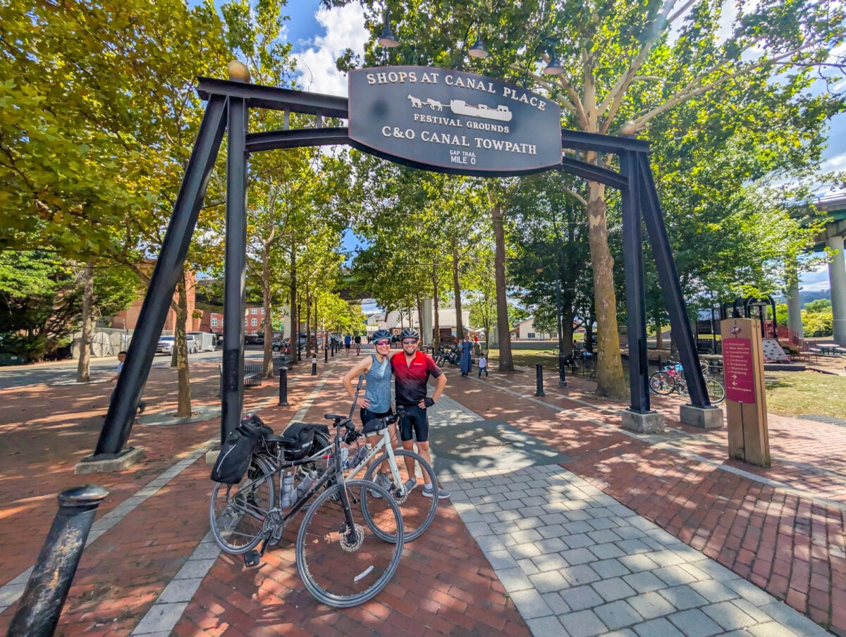 Ending the GAP and starting the C&O Ending the GAP and starting the C&O