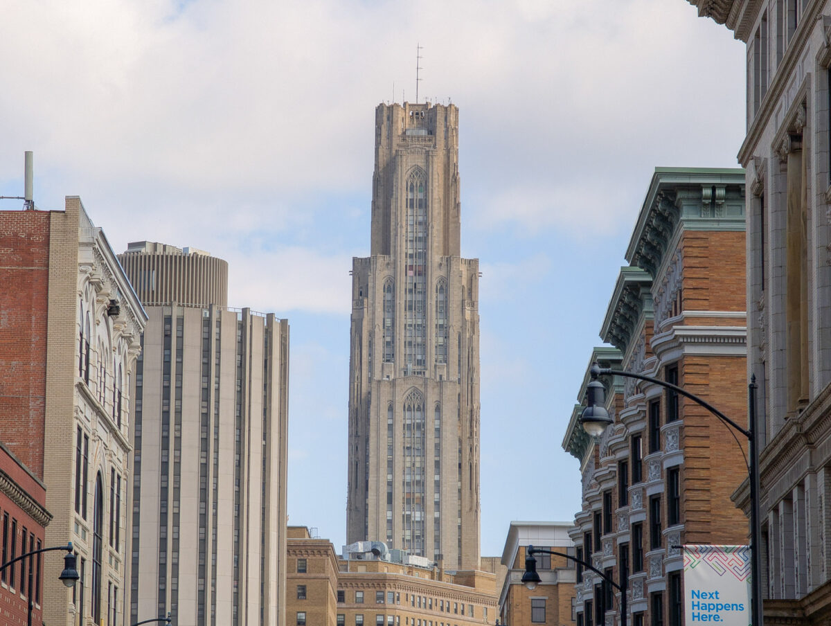 Cathedral of Learning in Oakland Cathedral of Learning in Oakland