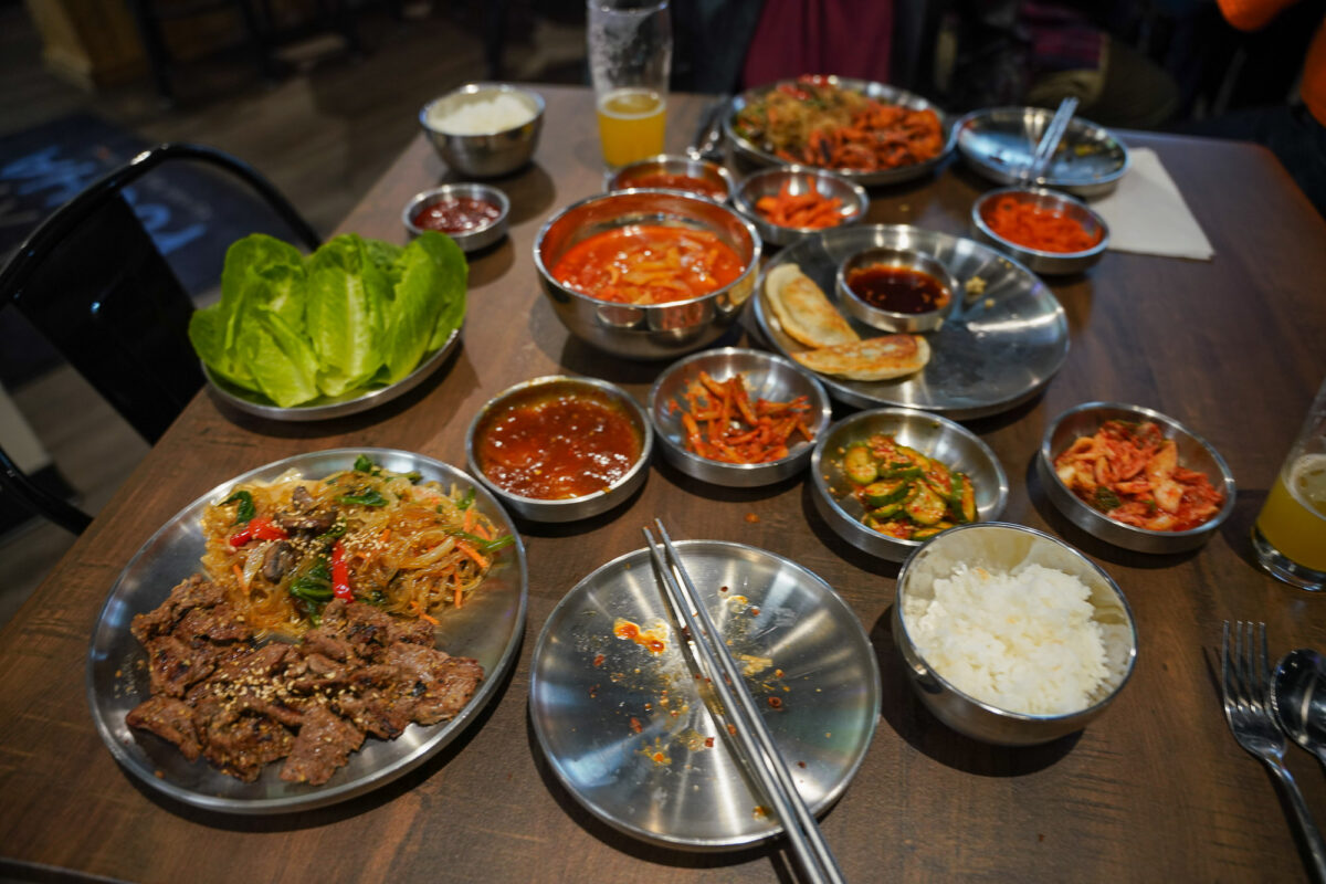 A Korean Feast at Pocha A Korean Feast at Pocha