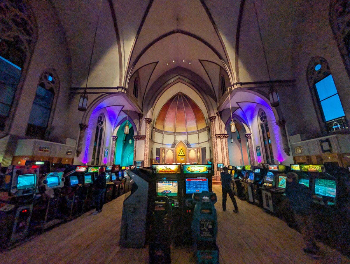 The Church Arcade in Duquesne, PA The Church Arcade in Duquesne, PA