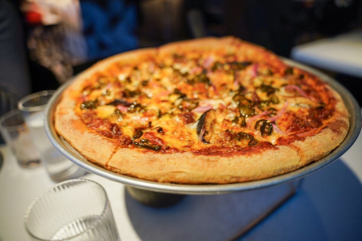 Pizza at Cork and Crust Pittsburgh