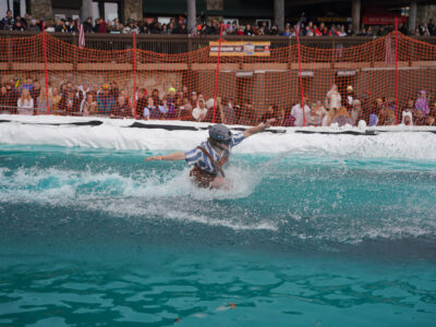 Seven Springs Pond Skim is an End of Season Blast