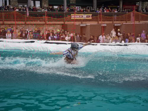 Seven Springs Pond Skim is an End of Season Blast