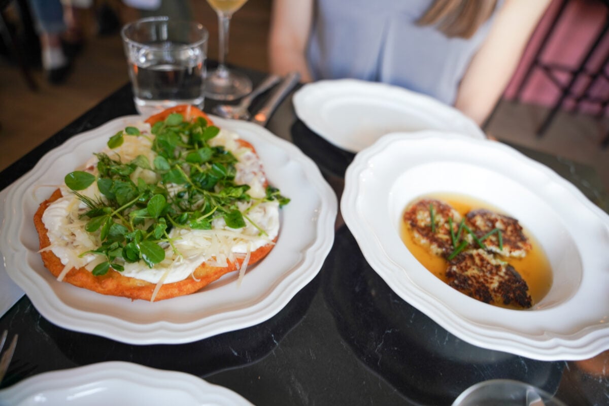 Appetizers at Titusz