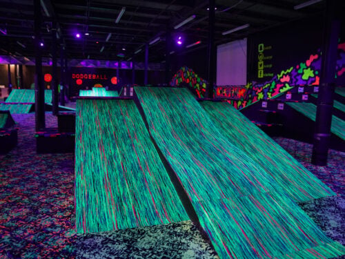 Fun Slides Carpet Skatepark Offers Indoor Fun for Kids