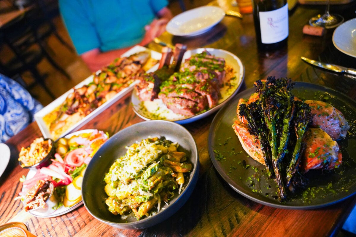 Entree Spread at Jillian's Entree Spread at Jillian's