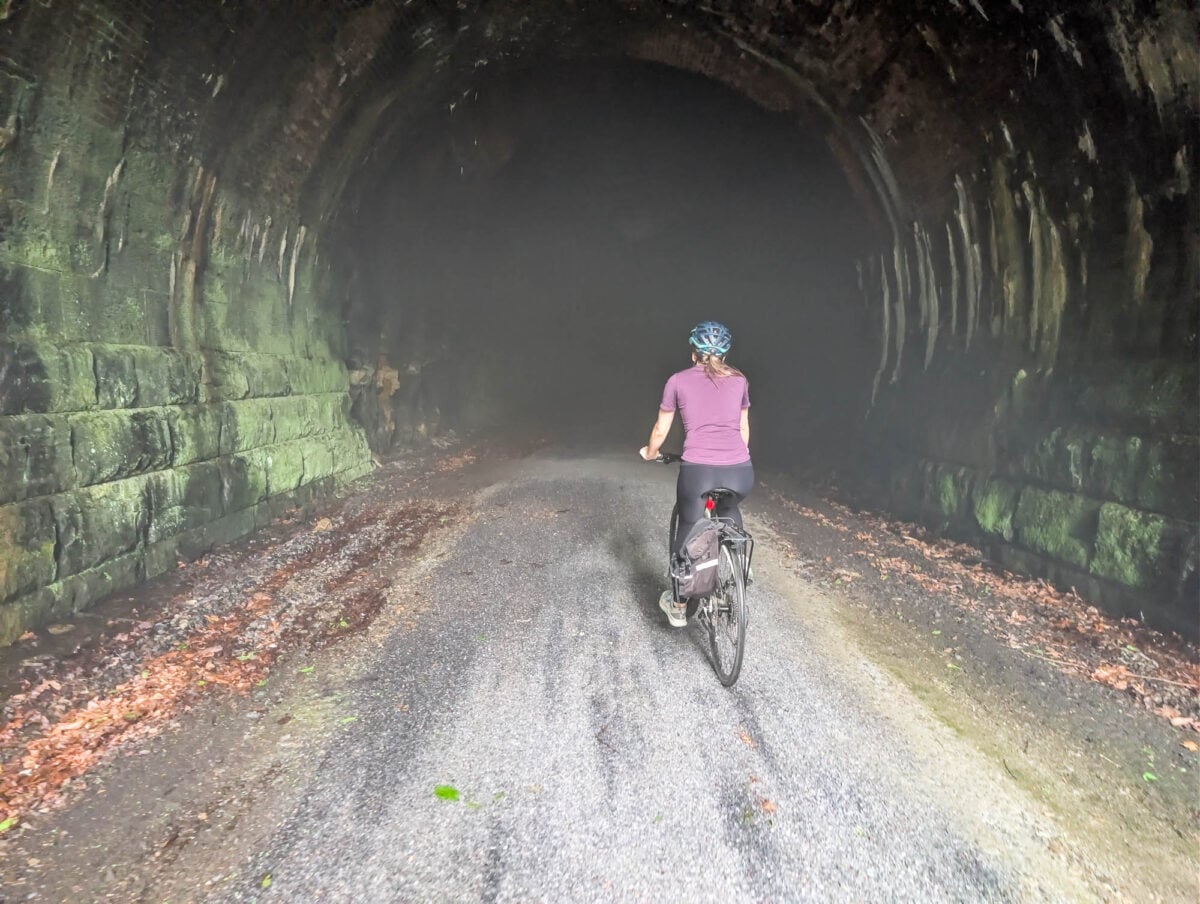Dark Tunnel on Redbank Valley Trail