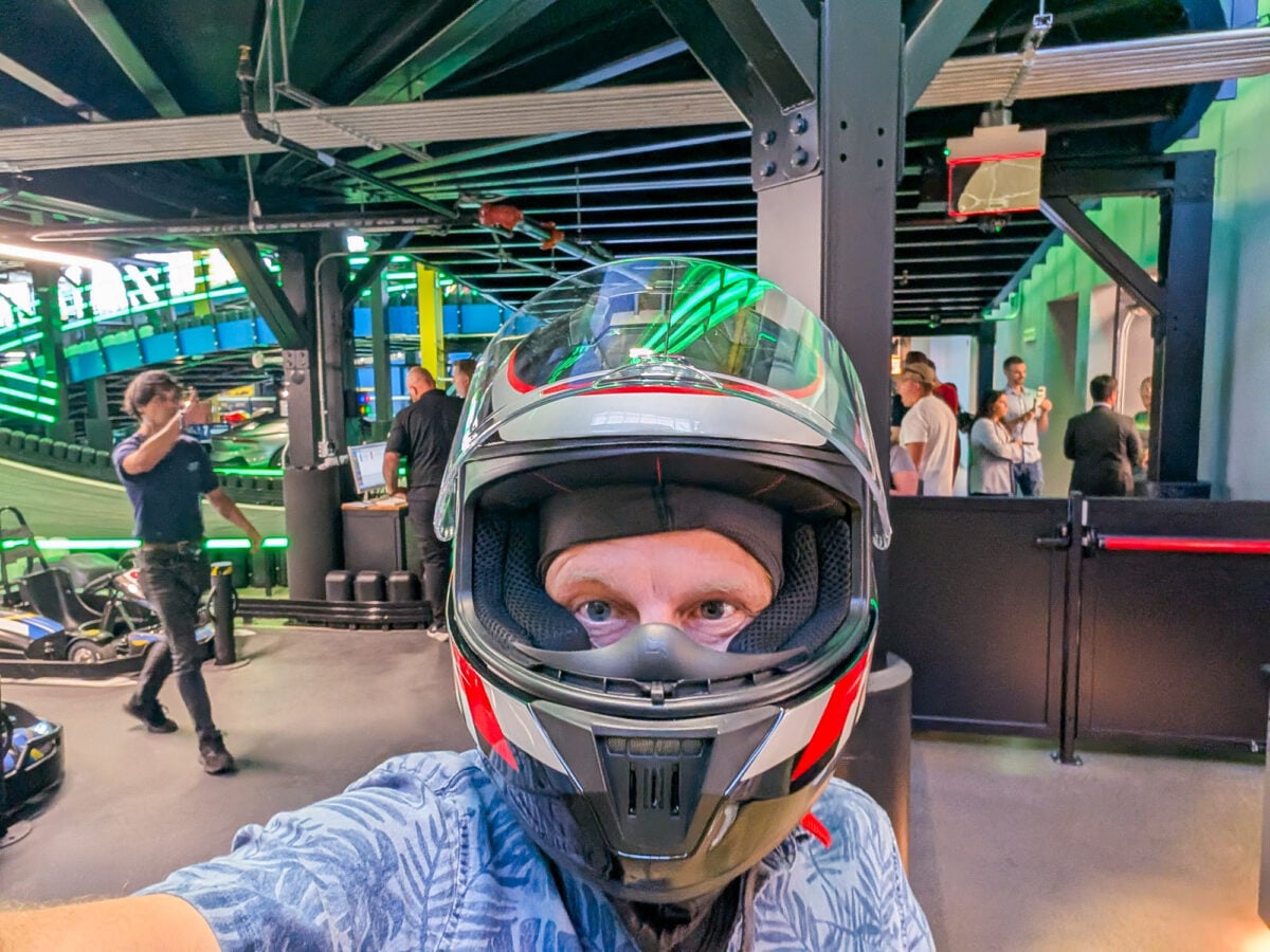 Safety first before racing Safety first before racing