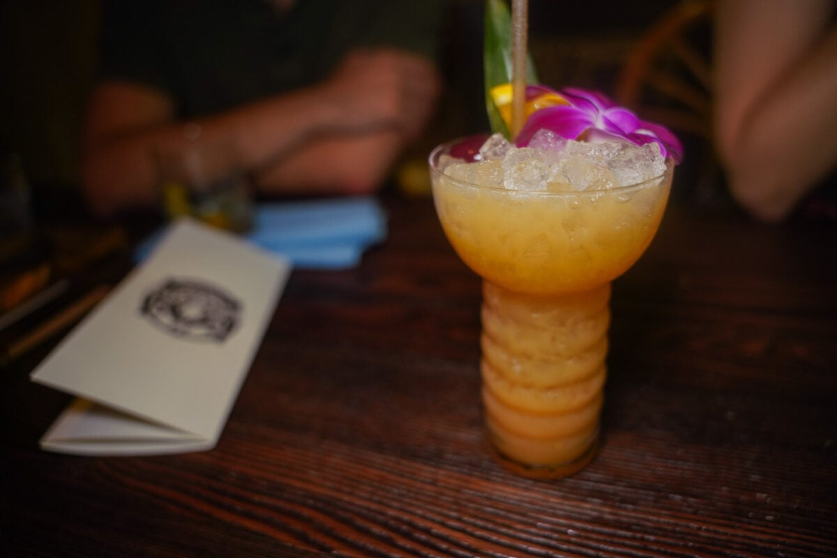 Cocktails at Spork Island Cocktails at Spork Island