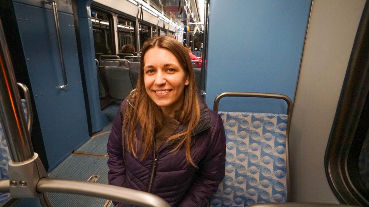 How many times have we ridden the T? A couple. How many times have we ridden the T? A couple.